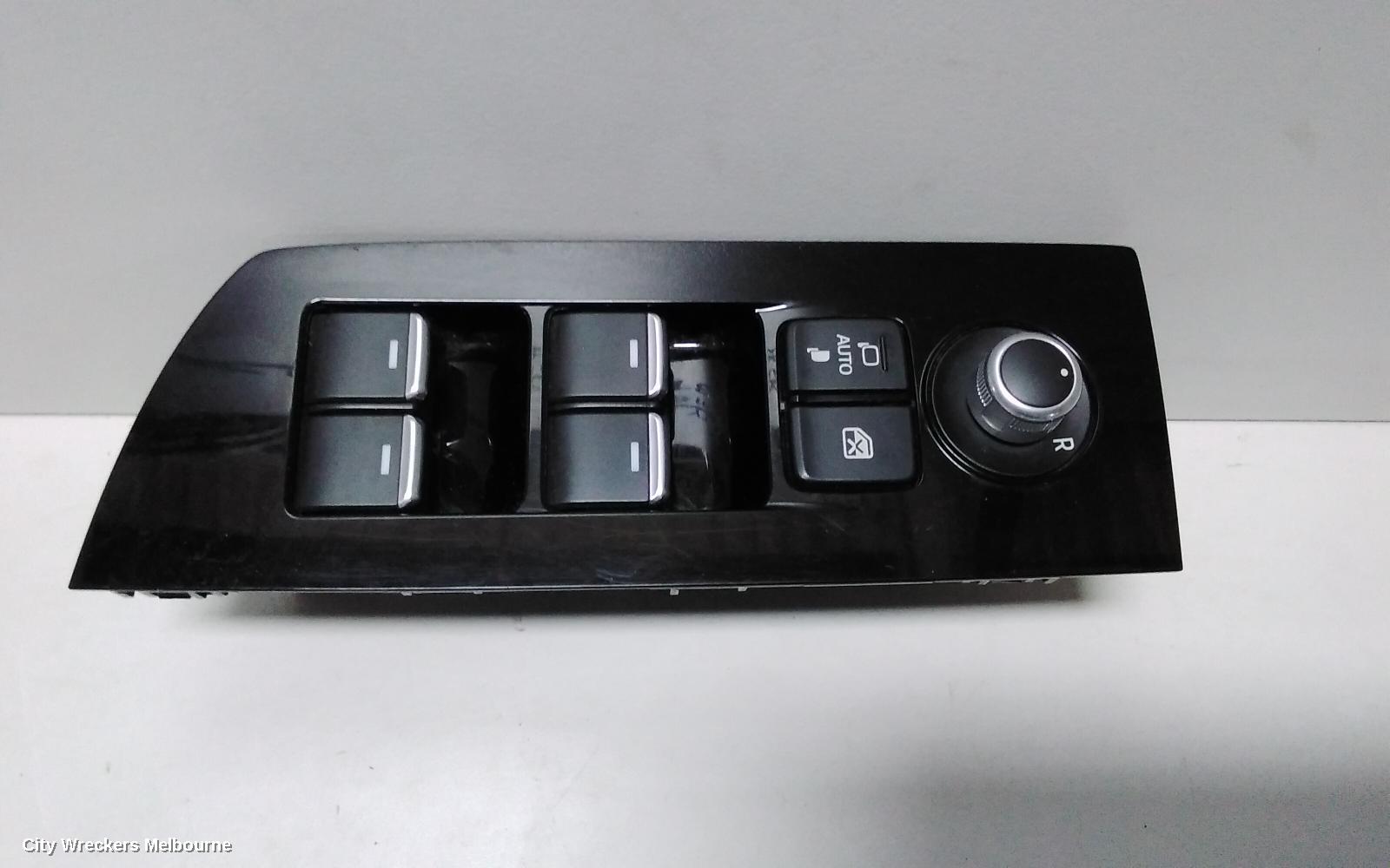 MAZDA CX9 PWR DR WIND SWITCH, RH FRONT (MASTER SWITCH), NON AUTO FOLD MIRROR TYPE, TC, 07/2016 ONWARDS