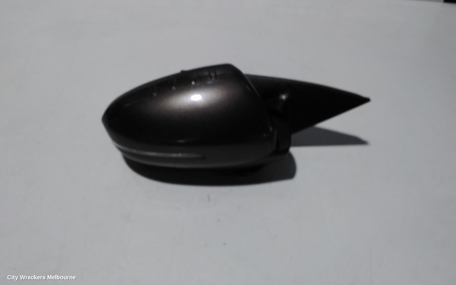 KIA OPTIMA RIGHT DOOR MIRROR, TF, POWER FOLD, W/ BLIND SPOT, RECTANGLE PLUG TYPE, 10/2013 - 10/2015