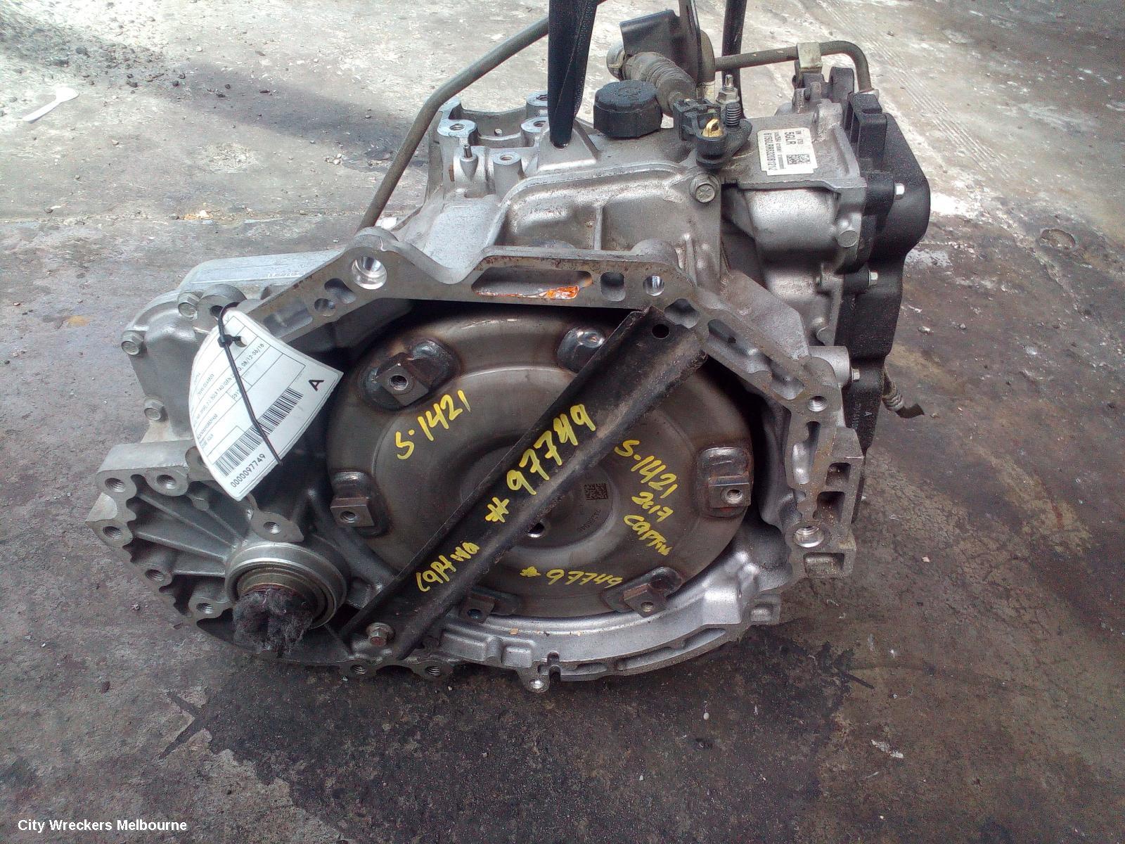HOLDEN CAPTIVA TRANS/GEARBOX, AUTO, FWD, DIESEL, 2.2, 5GLR TAG (GEN 2), CG, 08/2012 - 06/2018