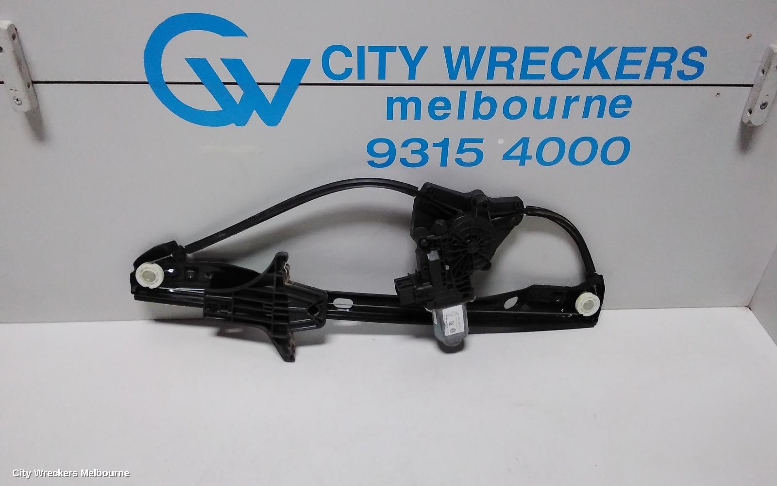 VOLKSWAGEN AMAROK LEFT FRONT WINDOW REG/MOTOR, 2H, 12/2010 ONWARDS