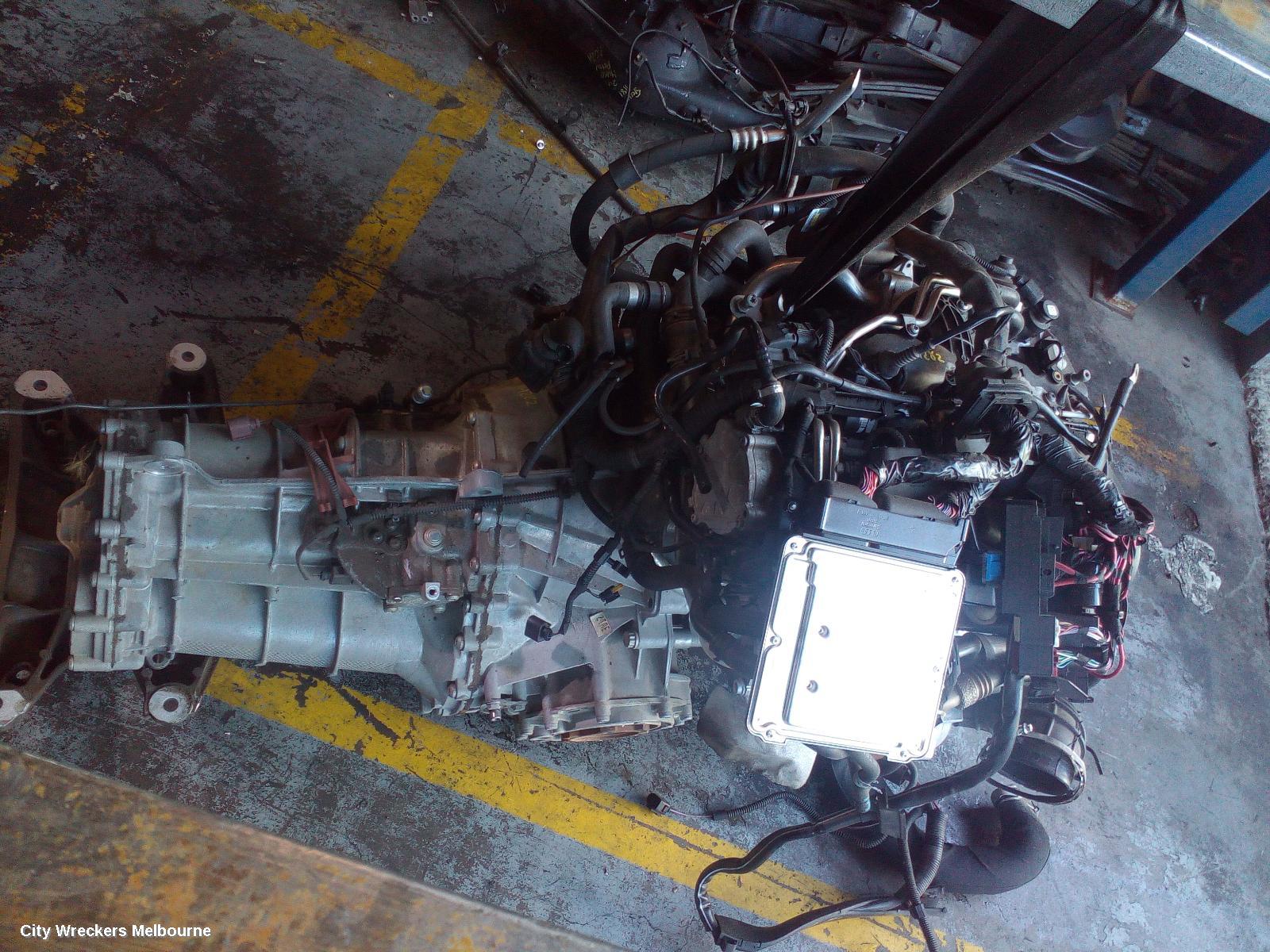 AUDI A4 TRANS/GEARBOX, MANUAL, FWD, DIESEL, 2.0, TURBO, B8 8K, LLM CODE, 03/2010 - 06/2012