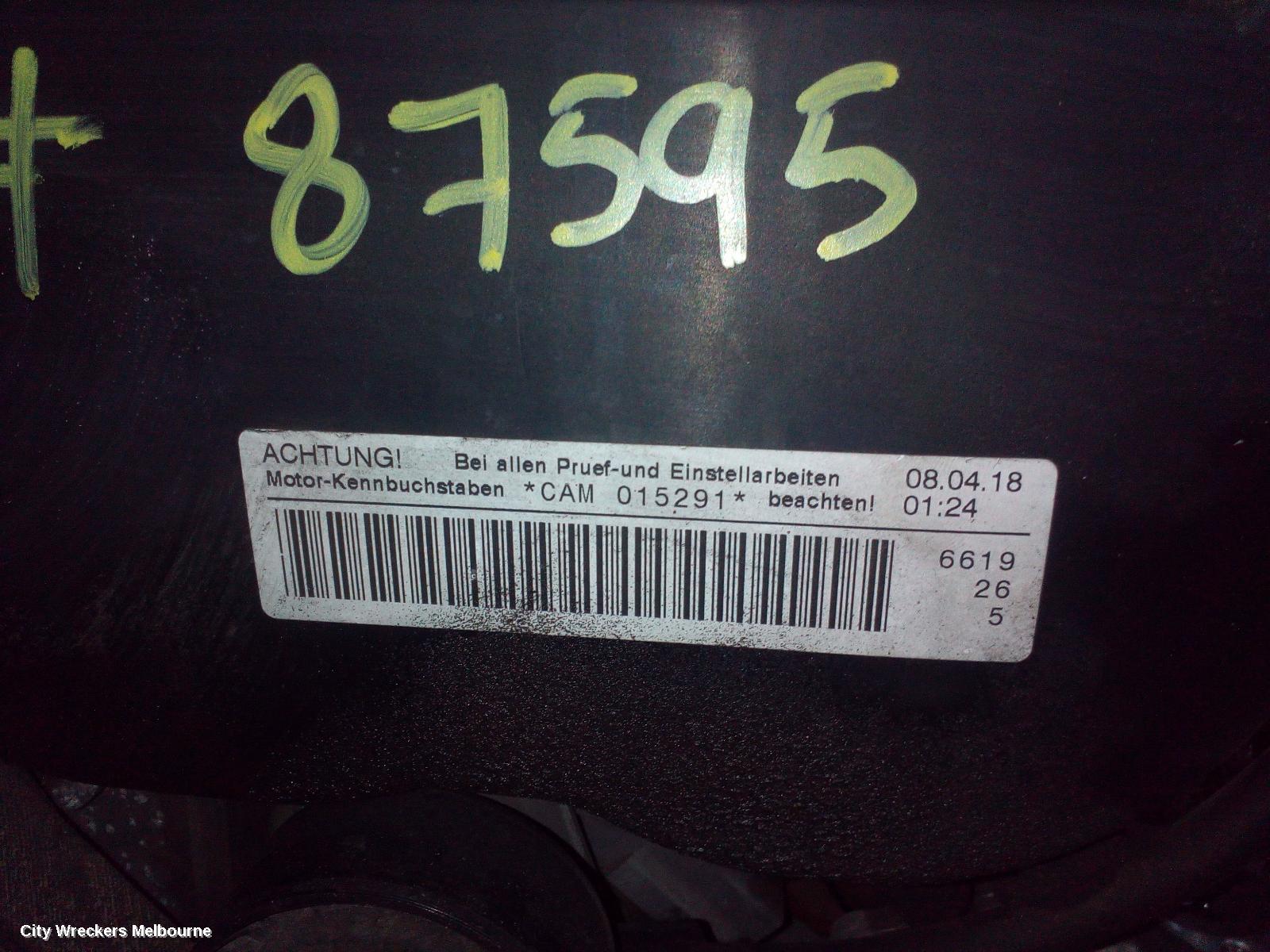 AUDI A4 ENGINE, DIESEL, 2.7, TURBO, FWD, B8 8K, CAMA CODE, 02/2008 - 06/2012