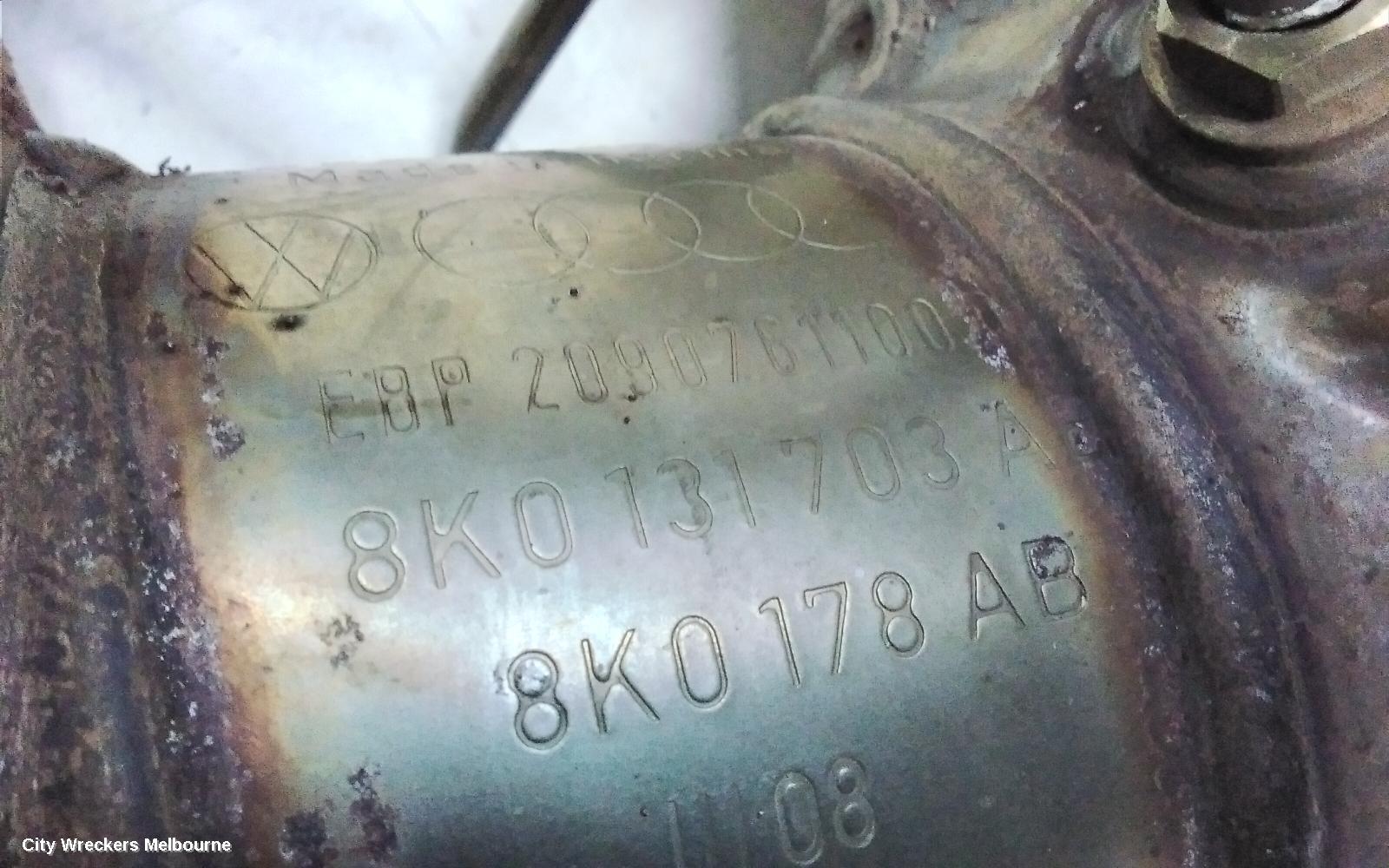 AUDI A4 PARTICULATE FILTER/DPF, DIESEL, 2.7, CAMA/CGKA CODE, B8 8K, 02/2008 - 06/2012