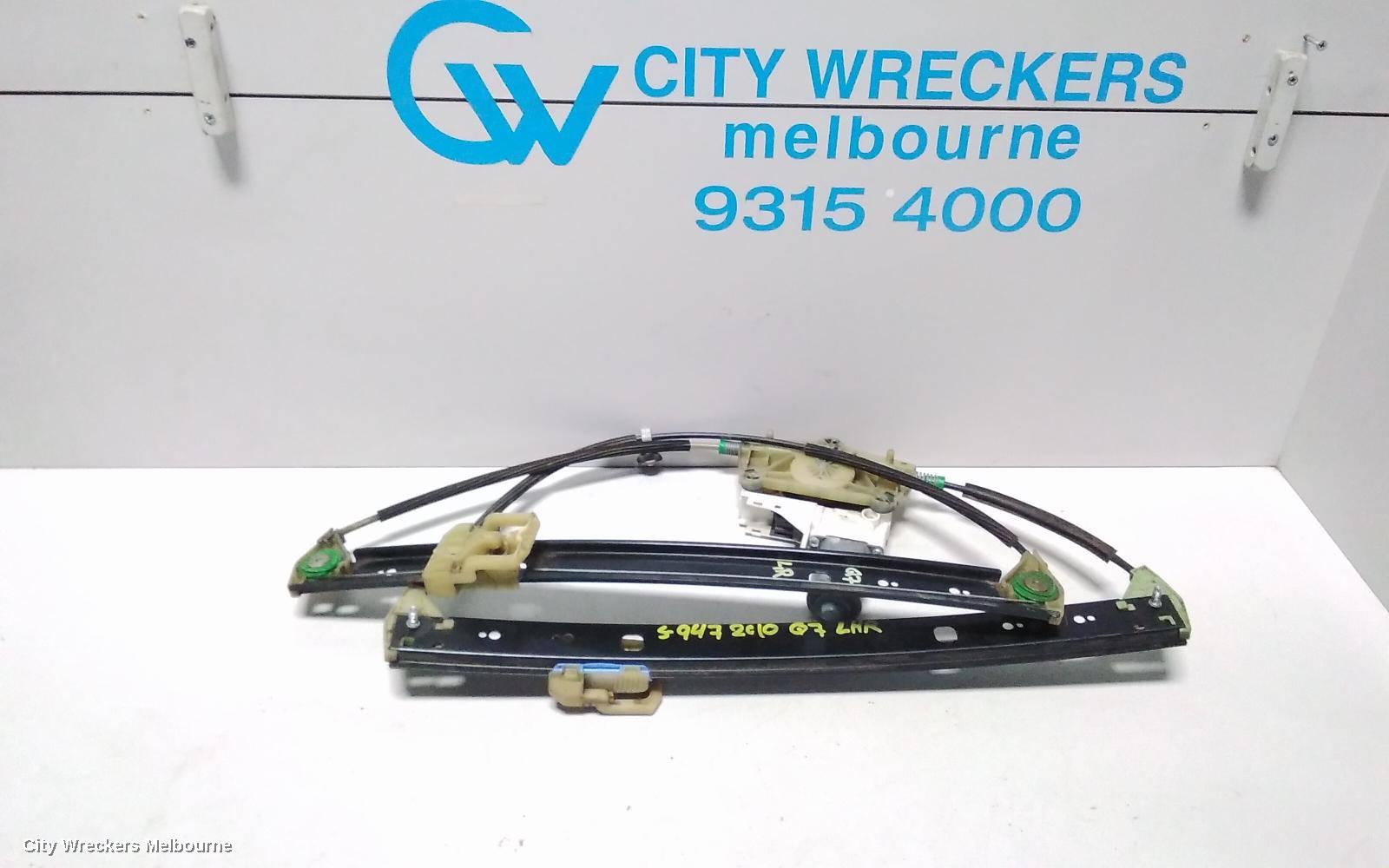 AUDI Q7 LEFT REAR WND REG/MOTOR, 4L, 09/2006 - 08/2015