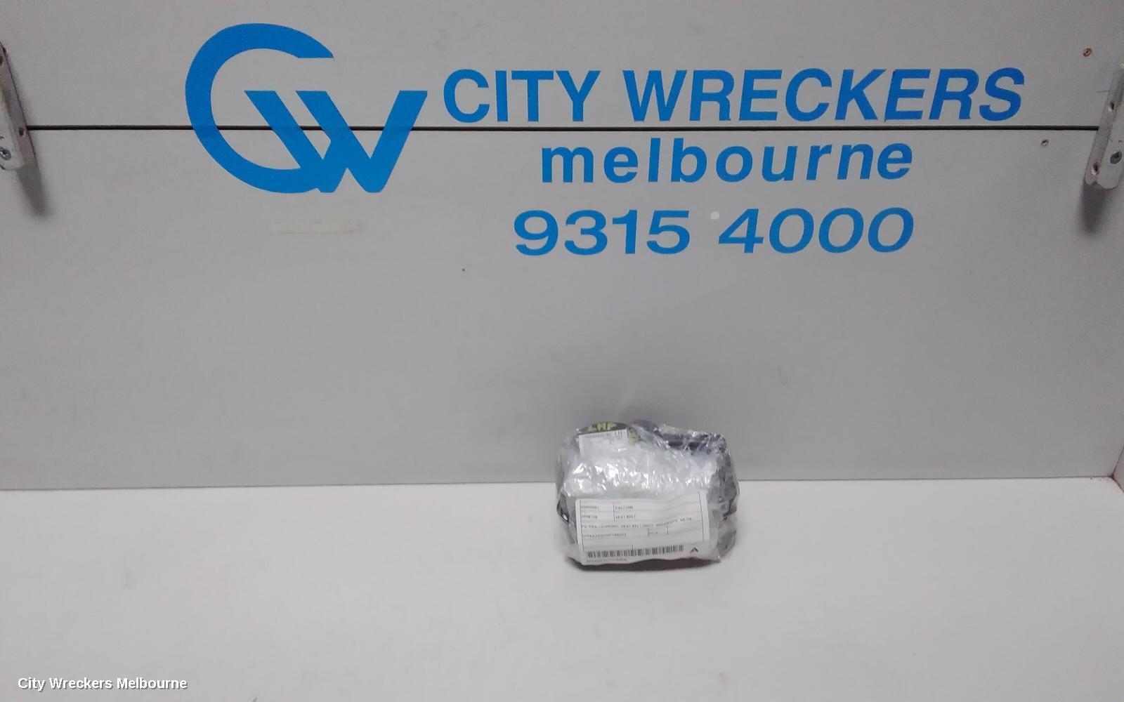 FORD FALCON SEATBELT/STALK, FG-FGX, LH FRONT, SEAT BELT ONLY, SEDAN/UTE, 05/2008 - 12/2016