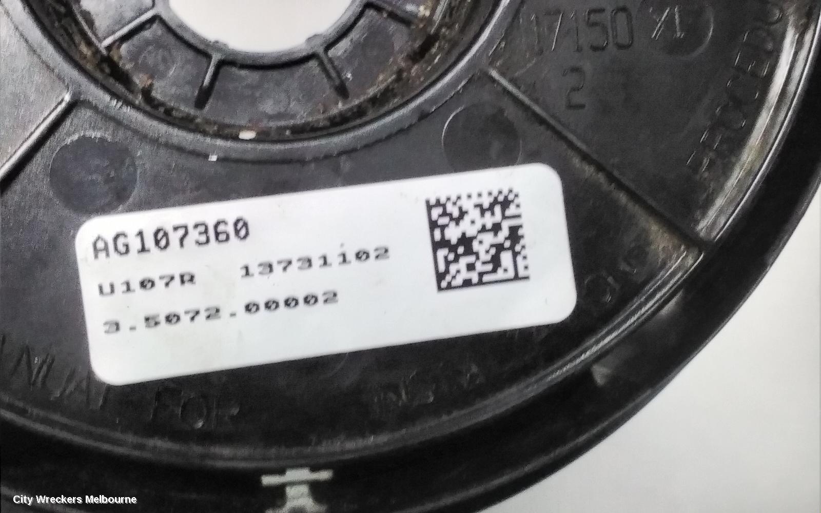 FORD FALCON AIRBAG MODULE/SENSOR, CLOCKSPRING, FGX, 10/2014 - 12/2016