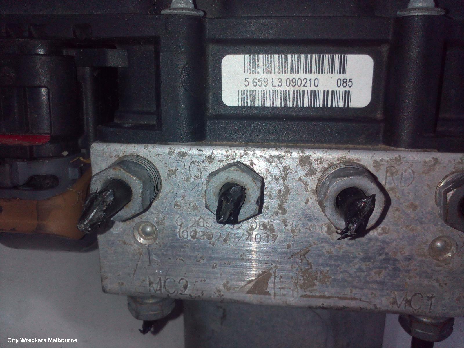 PEUGEOT EXPERT ABS PUMP/MODULATOR, VAN 09/2008 - 01/2015