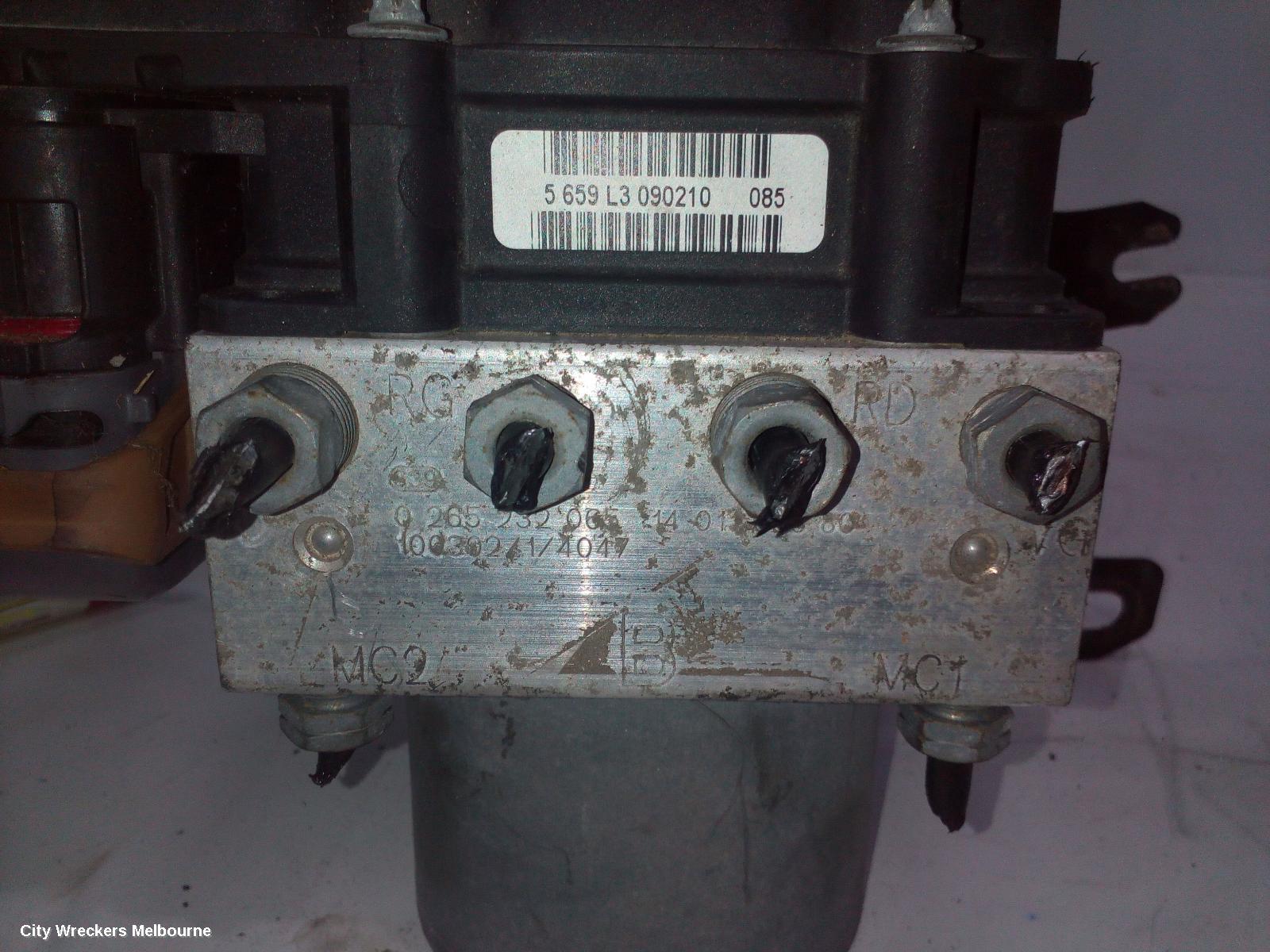 PEUGEOT EXPERT ABS PUMP/MODULATOR, VAN 09/2008 - 01/2015