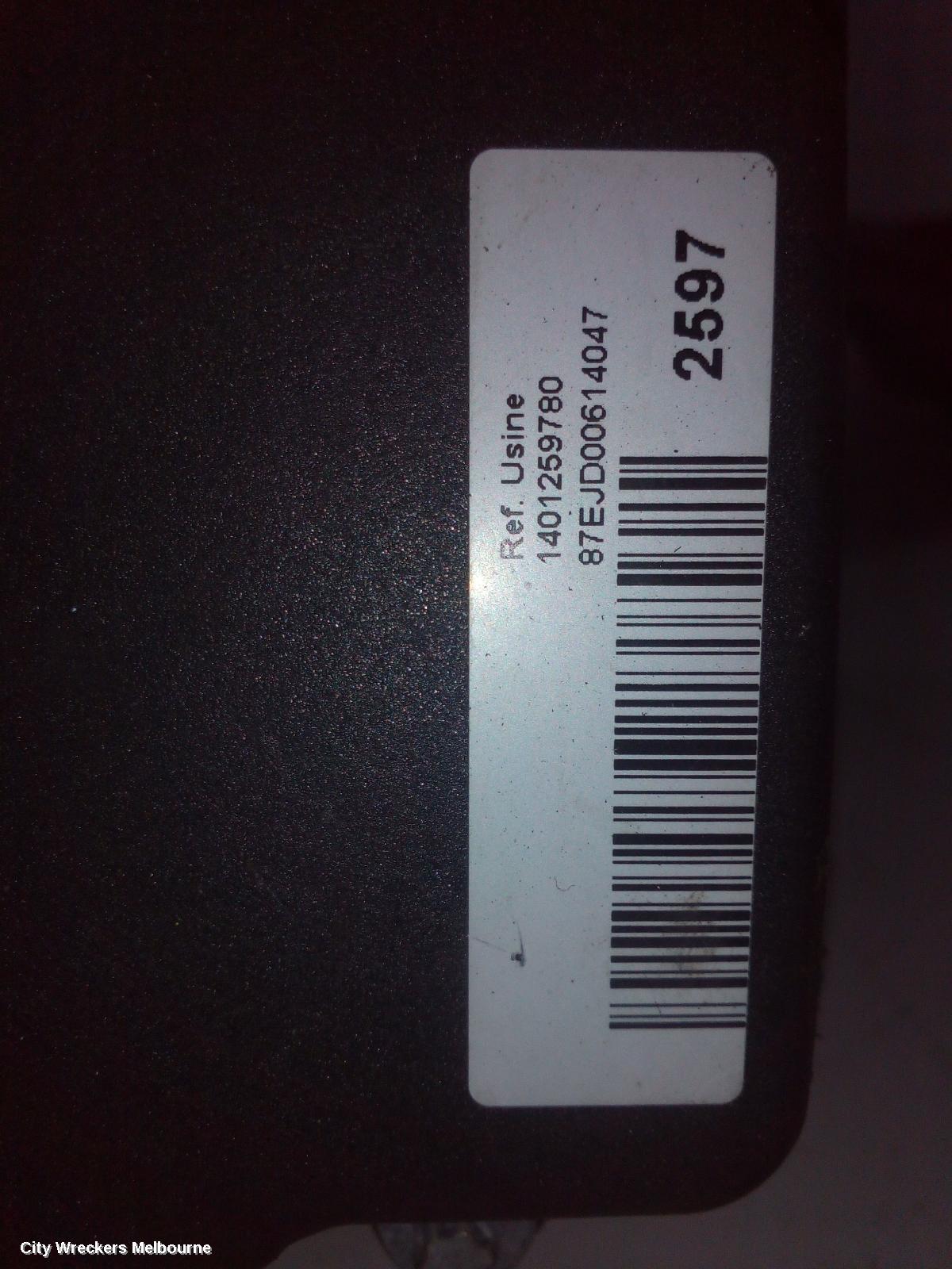 PEUGEOT EXPERT ABS PUMP/MODULATOR, VAN 09/2008 - 01/2015