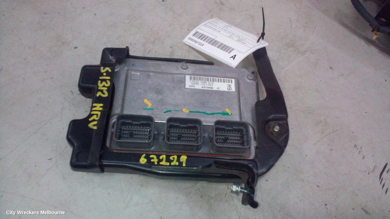 HONDA HRV ECU, ENGINE ECU, 1.8, PETROL, ECU ONLY, RU5, 12/2014 ONWARDS
