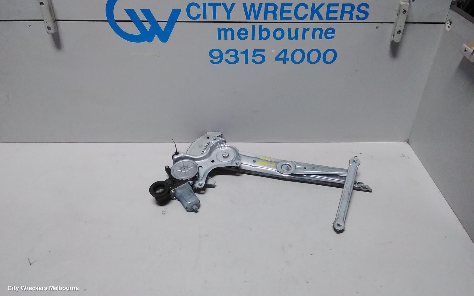TOYOTA KLUGER LEFT REAR WND REG/MOTOR, XU50 SERIES, 03/2014 - 02/2021