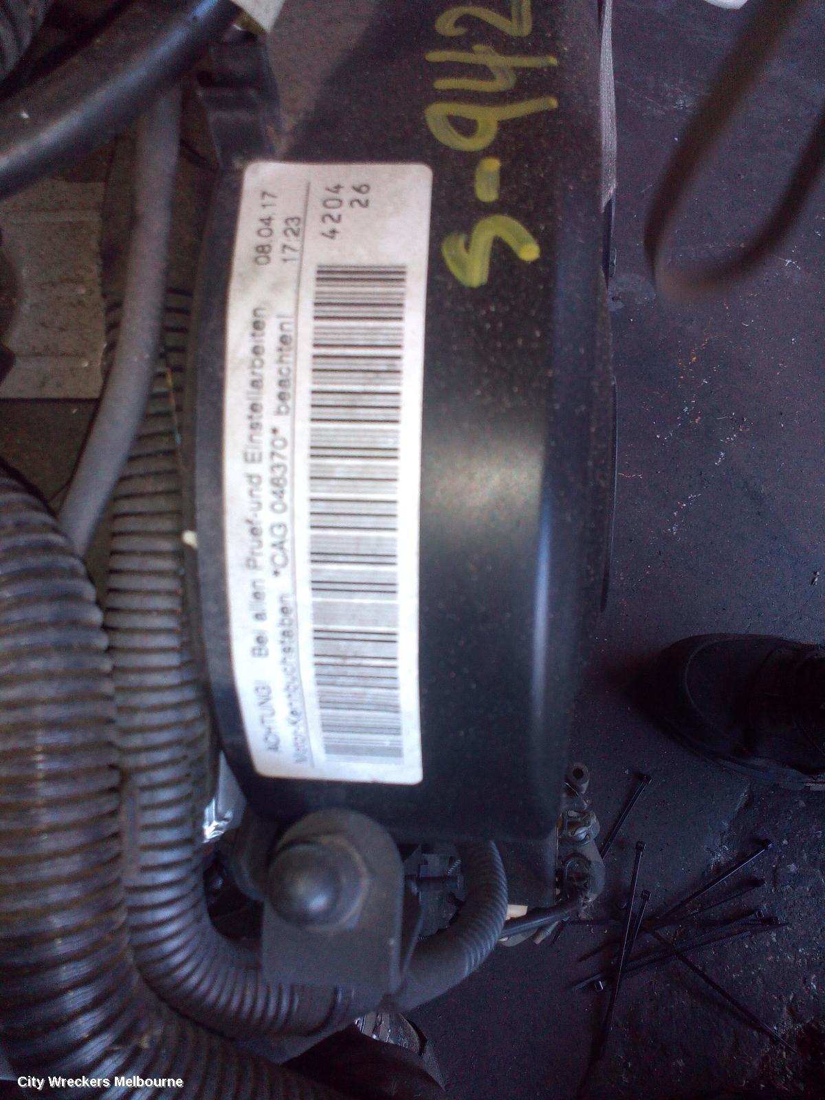 AUDI A4 ENGINE, DIESEL, 2.0, TURBO, FWD, B8 8K, CAGA CODE, 02/2008 - 08/2009