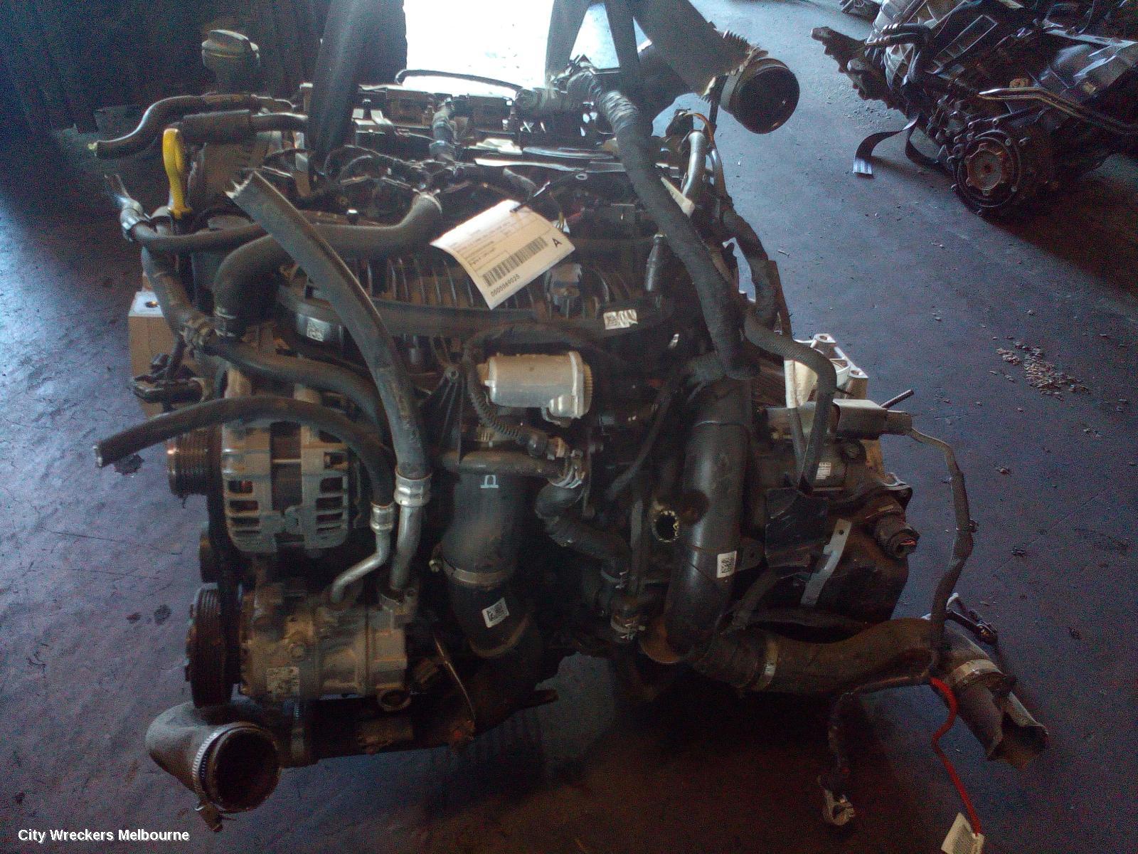 VOLKSWAGEN TIGUAN ENGINE, PETROL, 2.0, TURBO, CZPA CODE, 5NA, 06/2016 ONWARDS