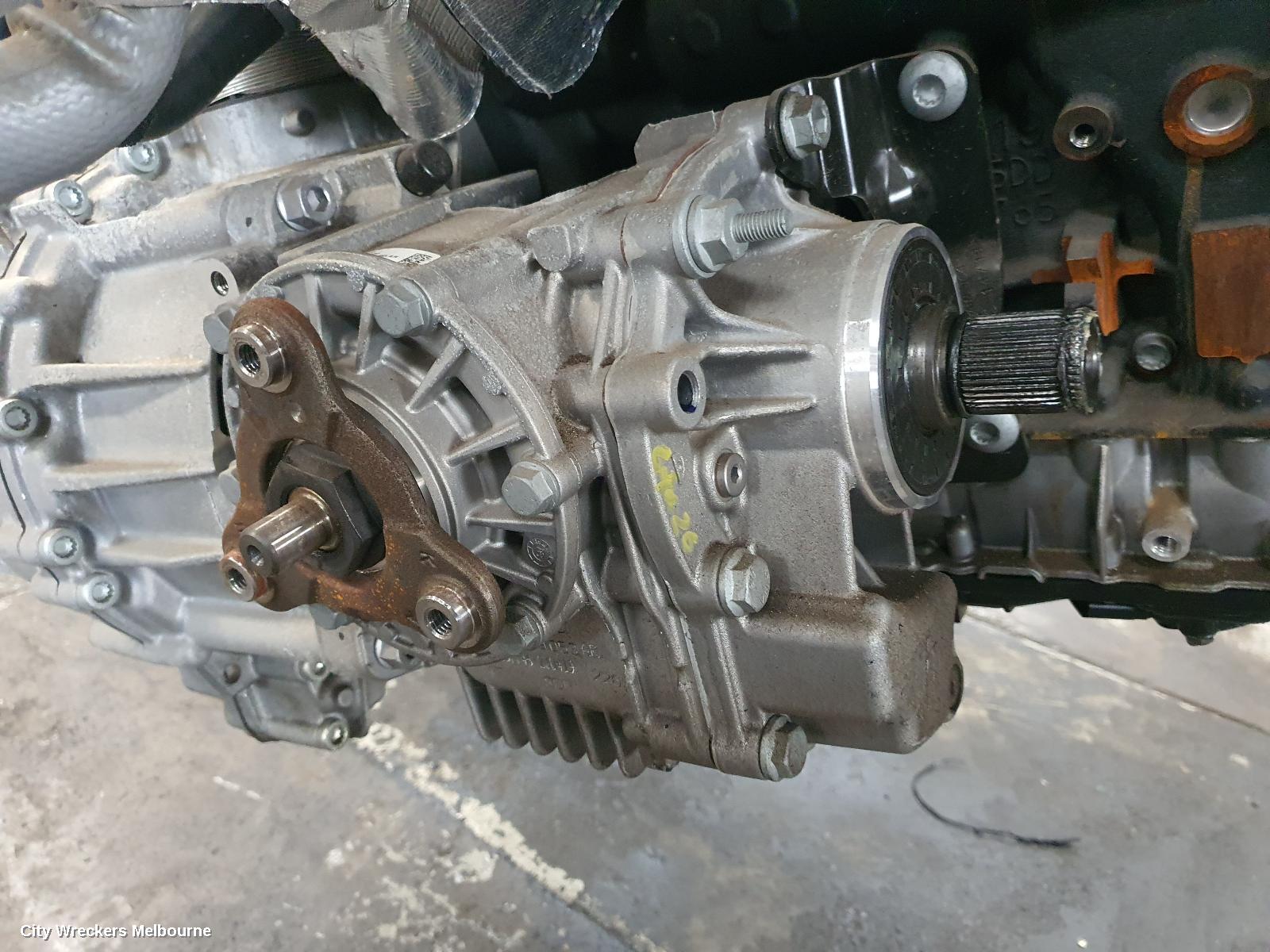 VOLKSWAGEN TIGUAN TRANS/GEARBOX, AUTO, AWD, PETROL, 2.0, 7 SPEED, W/ TRANSFER CASE, 5NA, TUR CODE, 06/2016 ONWARDS