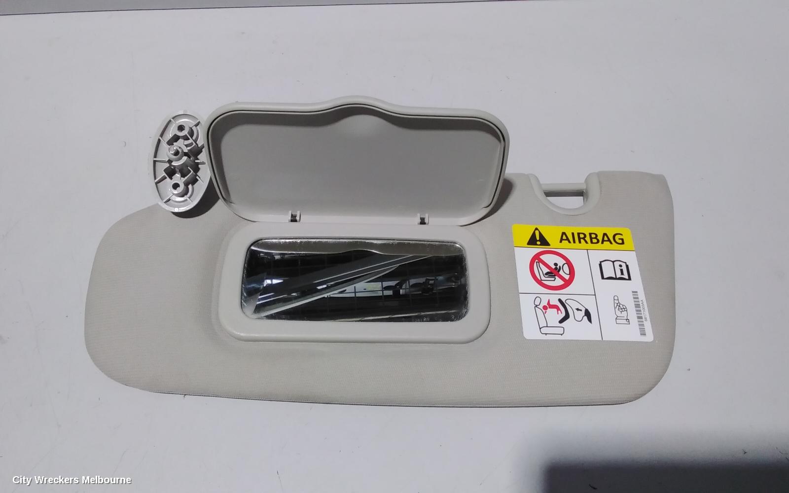 JEEP PATRIOT SUNVISOR, MK, LH SIDE, 08/2007 - 12/2016
