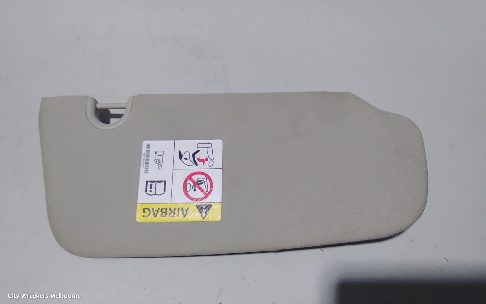 JEEP PATRIOT SUNVISOR, MK, LH SIDE, 08/2007 - 12/2016