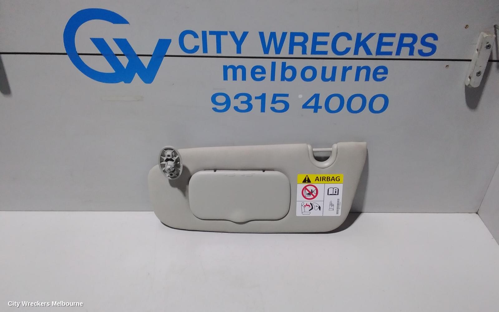 JEEP PATRIOT SUNVISOR, MK, LH SIDE, 08/2007 - 12/2016