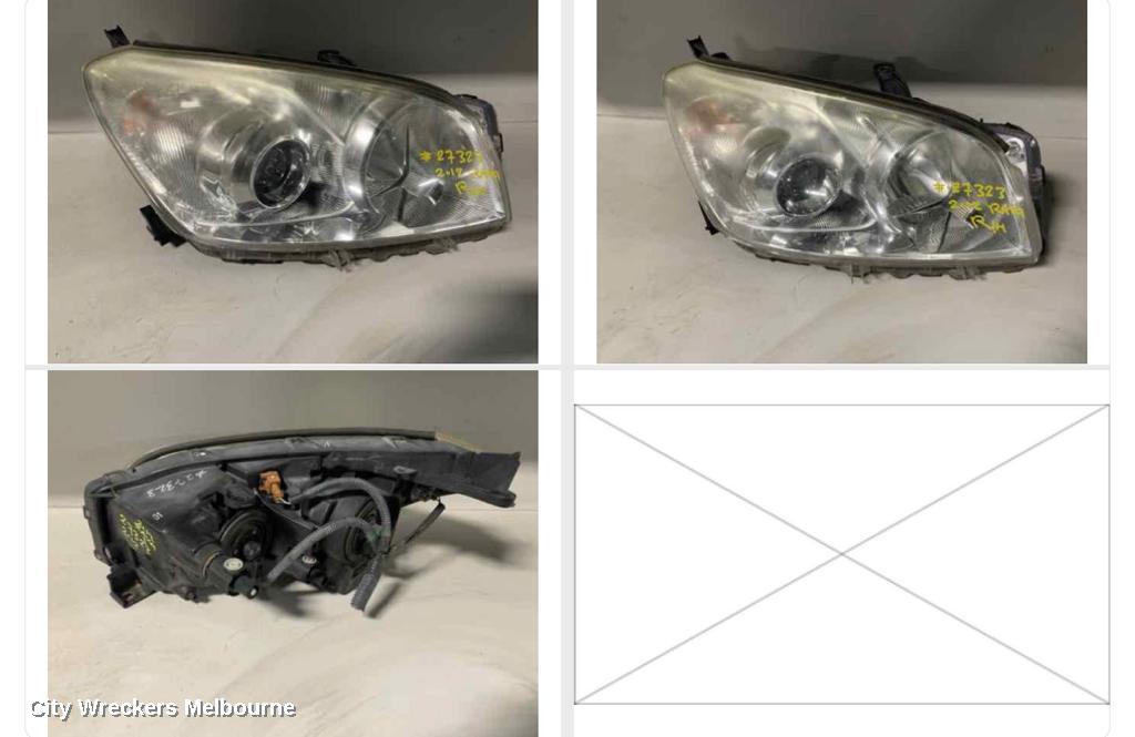TOYOTA RAV4 LEFT REAR HUB ASSEMBLY, ACA33, 4WD, ABS TYPE, 11/2005 - 11/2012