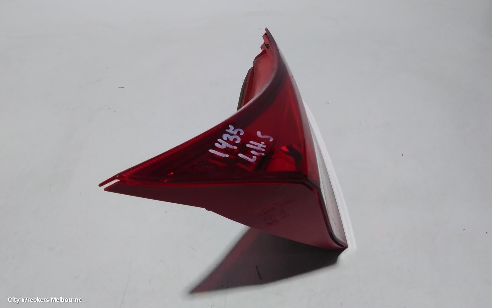 TOYOTA COROLLA REAR GARNISH, TAILGATE LAMP (LH SIDE), ZRE182R, HATCH, 10/2012 - 03/2015
