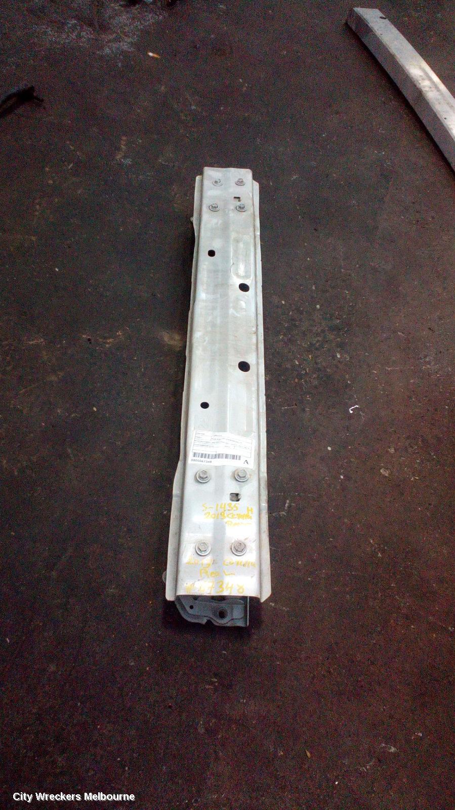 TOYOTA COROLLA R/BAR BRACKET/REINFO, REINFORCEMENT, ZRE182R/ZWE186R, HATCH, 10/2012 - 06/2018