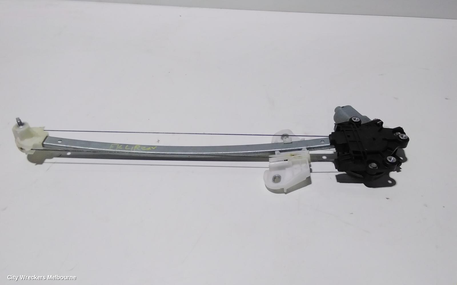 HONDA CIVIC LEFT REAR WND REG/MOTOR, 9TH GEN, HATCH, VTI-S/DTI-S, 06/2012 - 04/2016