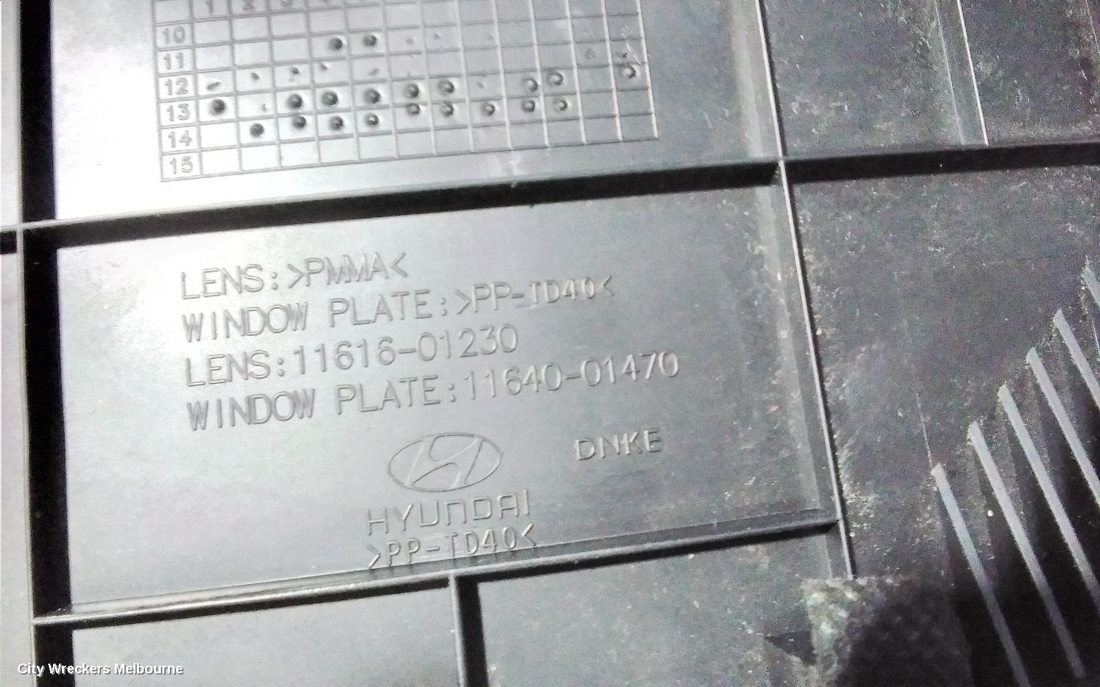 HYUNDAI I40 INSTRUMENT CLUSTER, PETROL, AUTO T/M, VF, 09/2011 ONWARDS