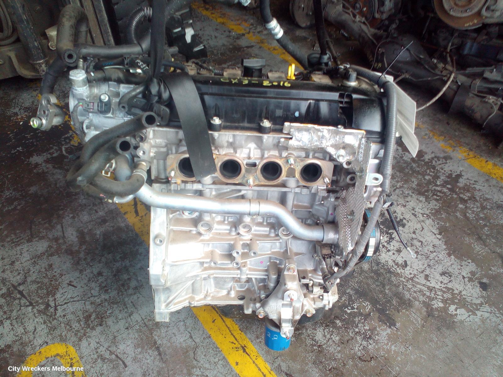 MAZDA CX3 ENGINE, PETROL, 2.0, 109 KW, PE-VPS, SKYACTIV-G, DK, 03/2015 - 07/2018