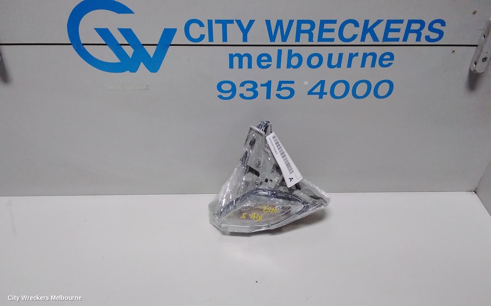 MAZDA CX3 RIGHT INDICATOR/FOG/SIDE, BUMPER FLASHER, DK, 03/2015 ONWARDS