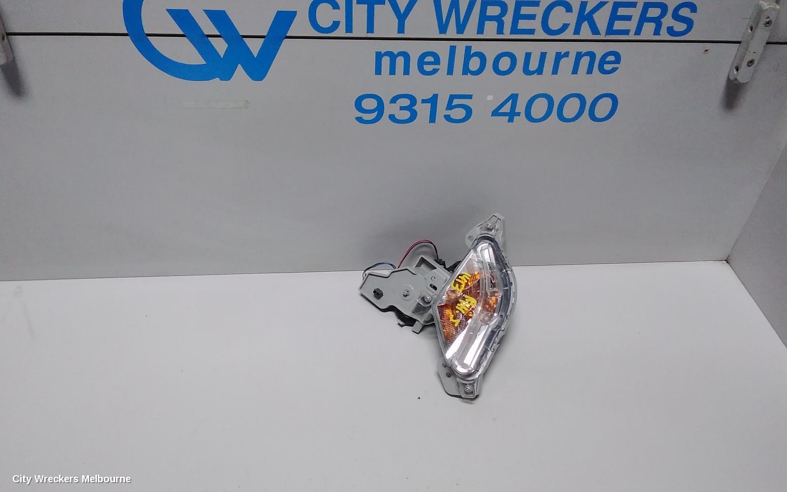 MAZDA CX3 RIGHT INDICATOR/FOG/SIDE, BUMPER FLASHER, DK, 03/2015 ONWARDS