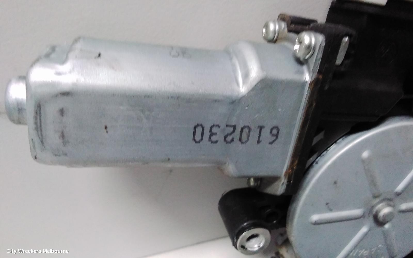HONDA ODYSSEY LEFT REAR WND REG/MOTOR, RB, POWER, 07/2004 - 03/2009