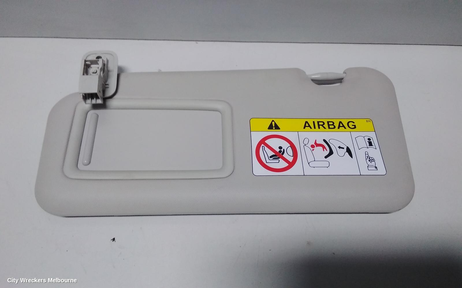 MAZDA CX3 SUNVISOR, DK, LH SIDE, 03/2015 ONWARDS