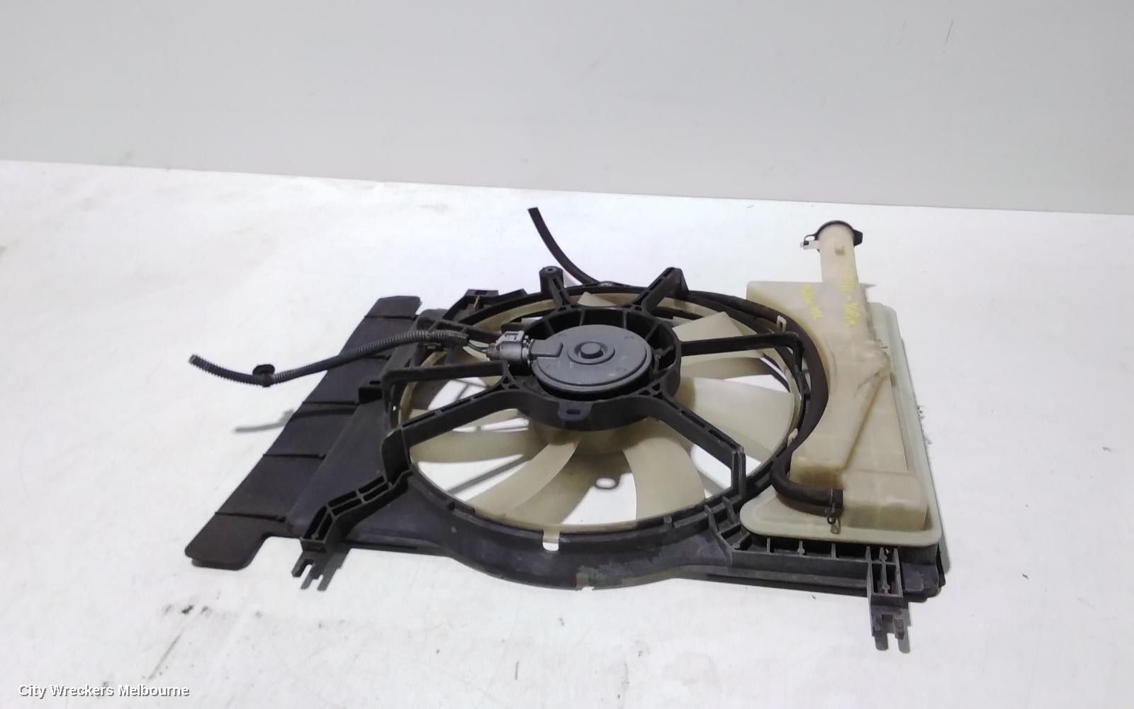 TOYOTA YARIS FAN, RADIATOR FAN, NCP9#-NCP13#, 10/2005 - 12/2019 (AUS ONLY)
