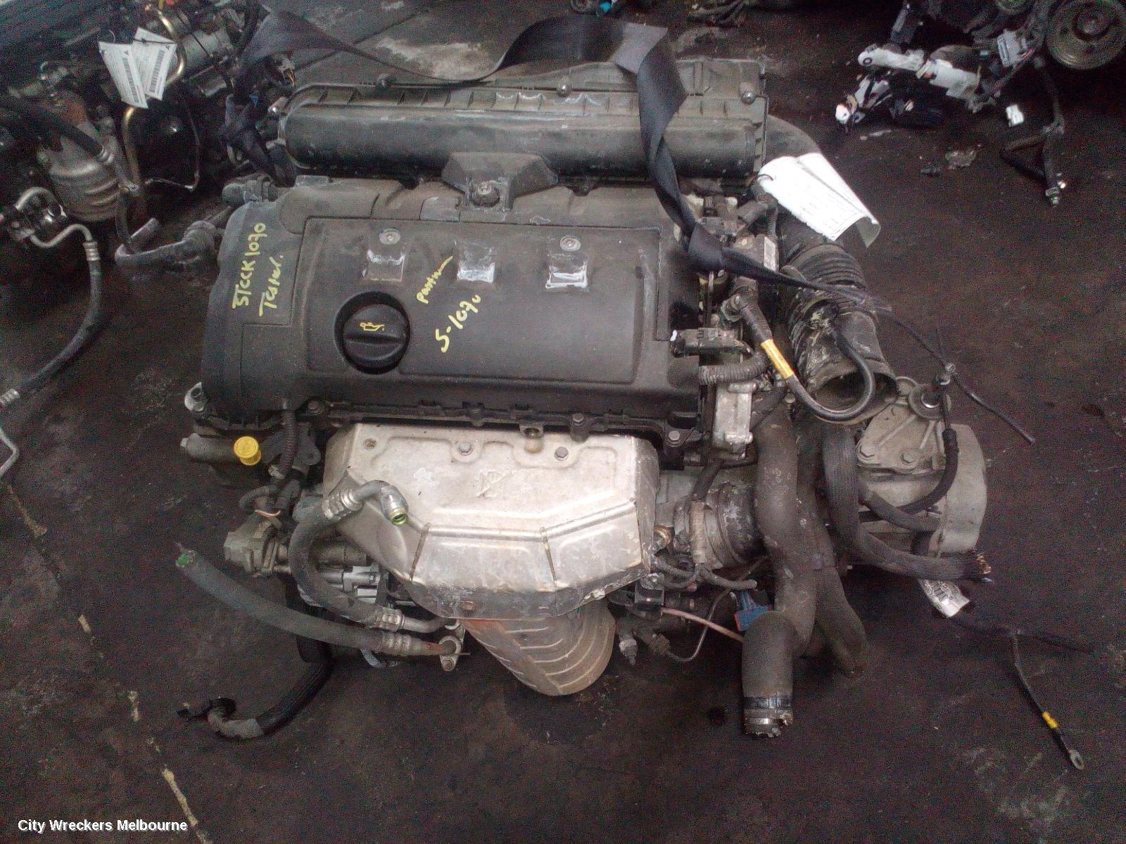 PEUGEOT PARTNER ENGINE, PETROL, 1.6, VIN VF37*NFR, 09/2008 - 01/2015