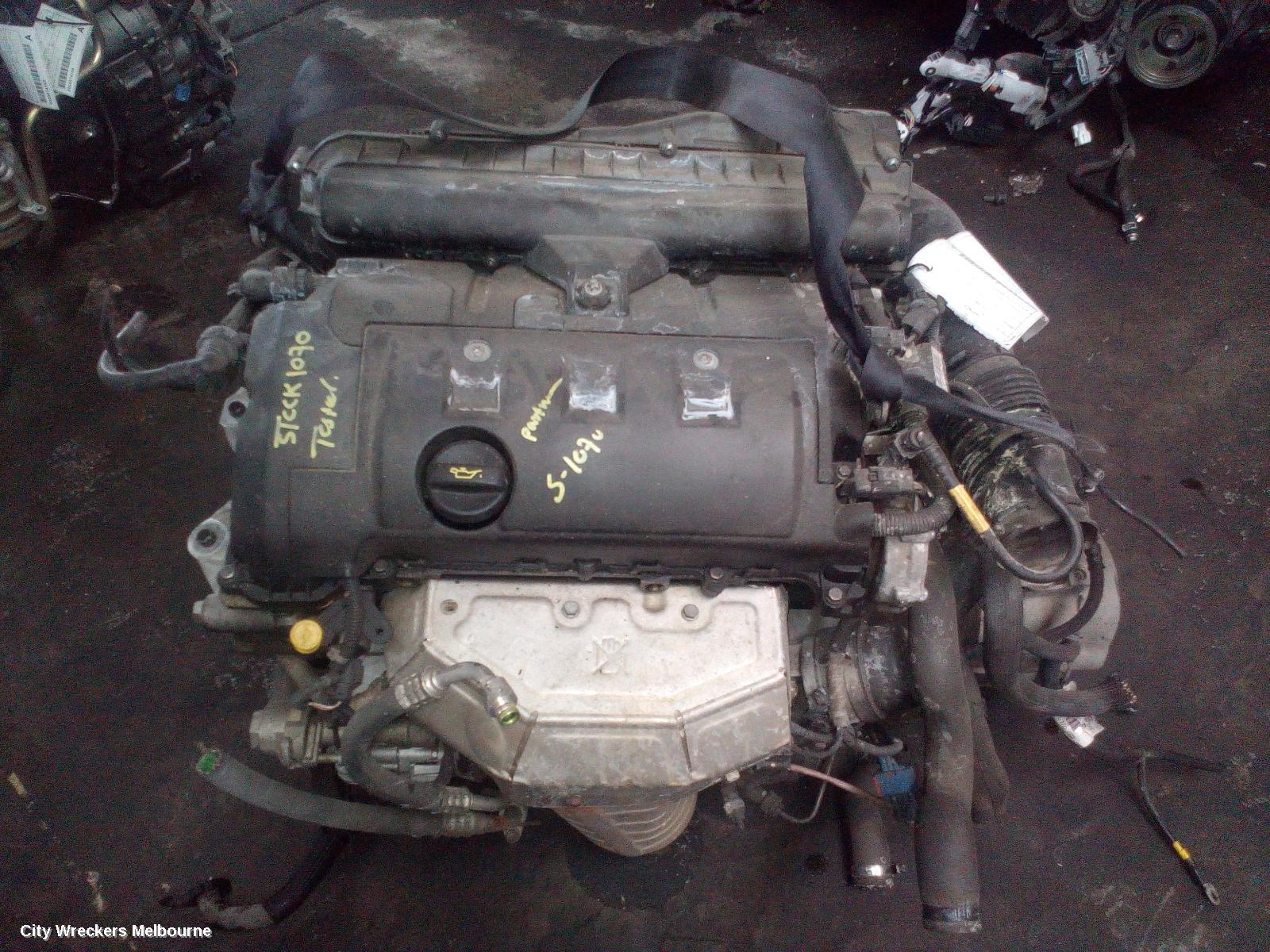 PEUGEOT PARTNER ENGINE, PETROL, 1.6, VIN VF37*NFR, 09/2008 - 01/2015