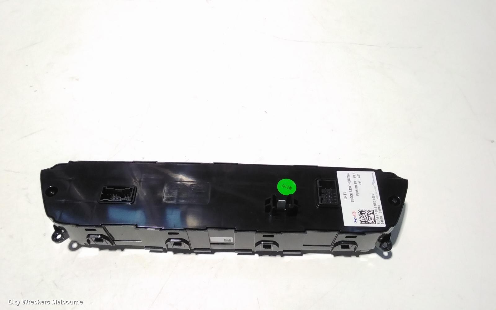 HYUNDAI SONATA RADIO/CD/DVD/SAT/TV, HEAD UNIT, SAT NAV TYPE, LF, 08/2017 - 01/2020