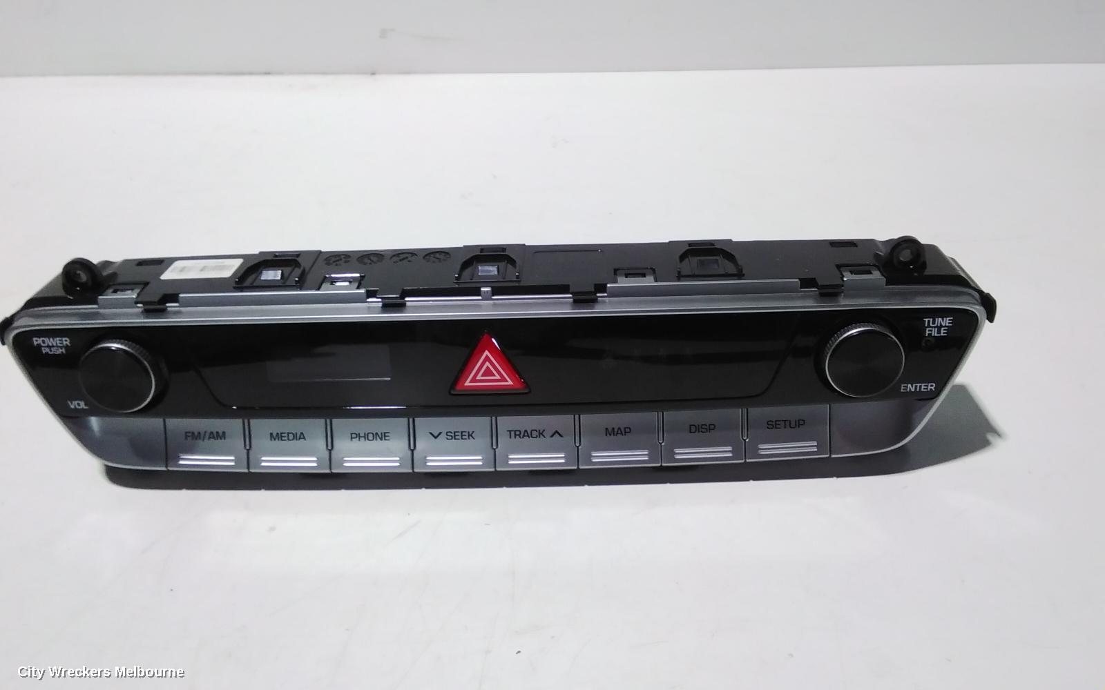 HYUNDAI SONATA RADIO/CD/DVD/SAT/TV, HEAD UNIT, SAT NAV TYPE, LF, 08/2017 - 01/2020