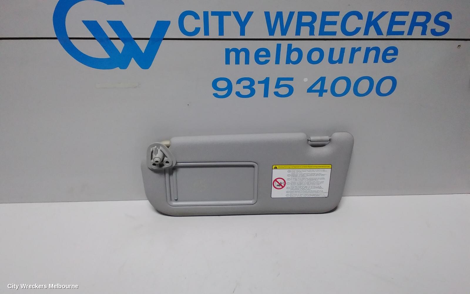 HYUNDAI IX35 SUNVISOR, LM SERIES, LH SIDE, NON LAMP & EXTENSION TYPE, 11/2009 - 01/2016