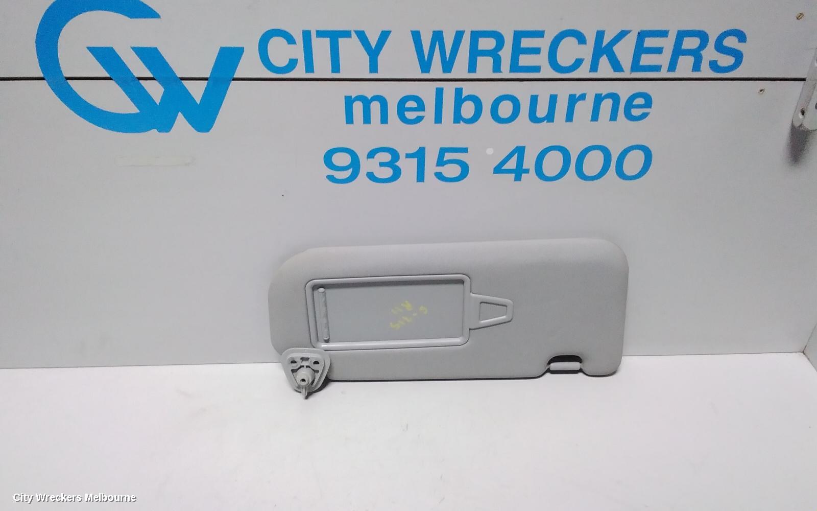 HYUNDAI IX35 SUNVISOR, LM SERIES, RH SIDE, NON LAMP & EXTENSION TYPE, 11/2009 - 01/2016