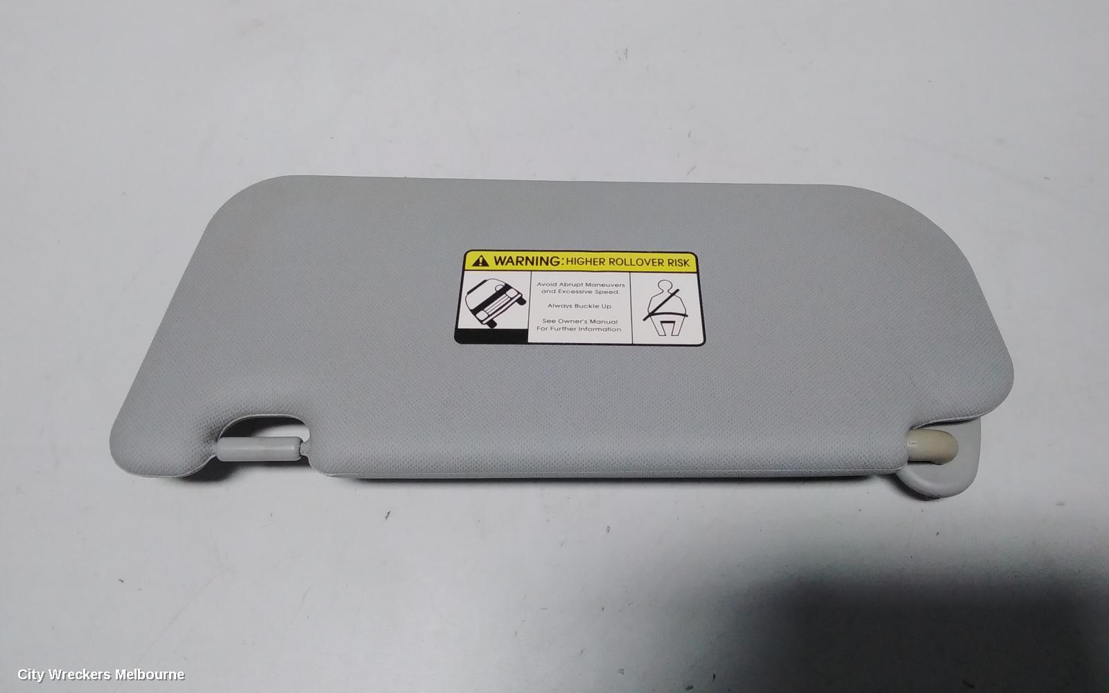 HYUNDAI IX35 SUNVISOR, LM SERIES, RH SIDE, NON LAMP & EXTENSION TYPE, 11/2009 - 01/2016