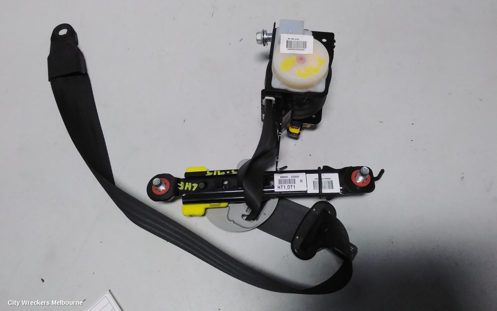 HYUNDAI IX35 SEATBELT/STALK, LH FRONT, SEATBELT ONLY, LM SERIES, 11/2009 - 01/2016