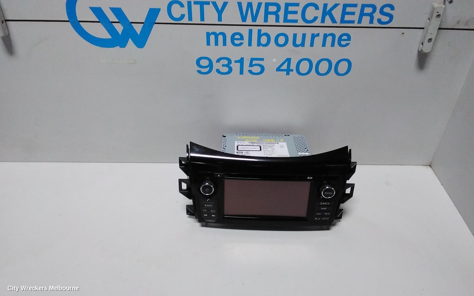 NISSAN NAVARA RADIO/CD/DVD/SAT/TV, NP300, SAT NAV, 05/2015 ONWARDS