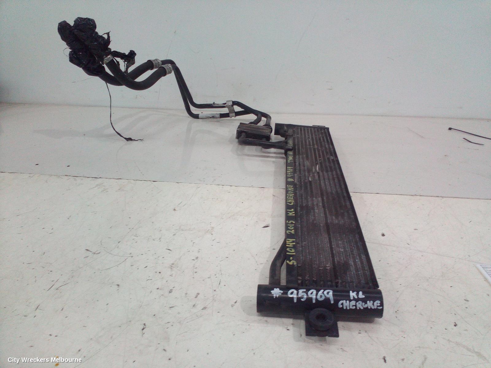 JEEP CHEROKEE COOLER, TRANSMISSION OIL COOLER, 2.4, PETROL, KL, 02/2014 - 12/2019
