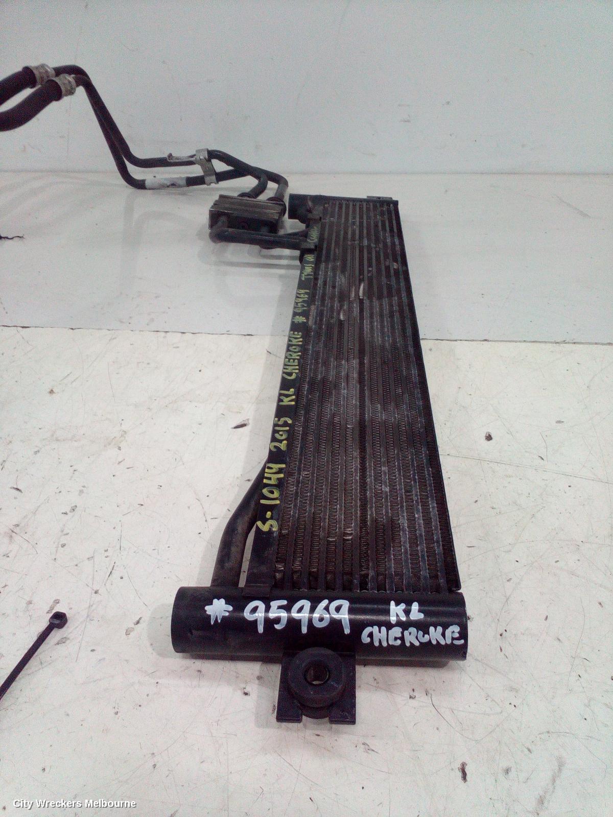 JEEP CHEROKEE COOLER, TRANSMISSION OIL COOLER, 2.4, PETROL, KL, 02/2014 - 12/2019
