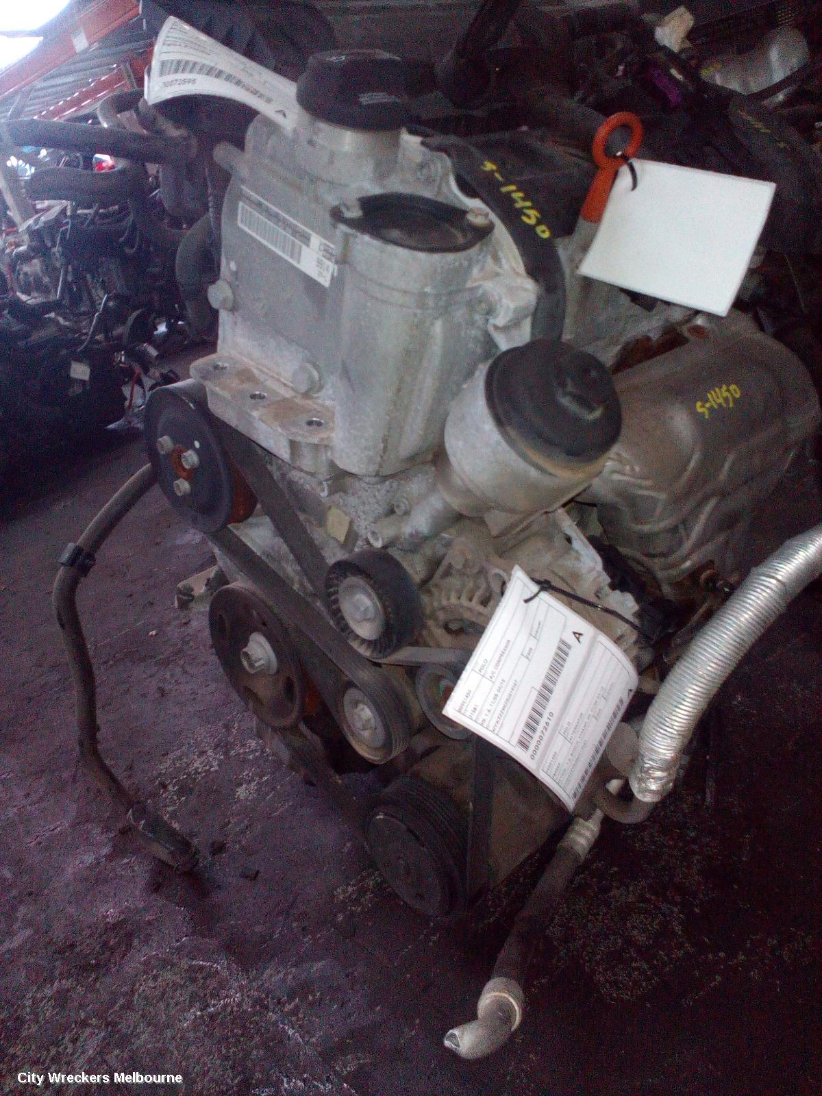 VOLKSWAGEN POLO ENGINE, PETROL, 1.6, 9N, BTS CODE, 07/2006 - 04/2010