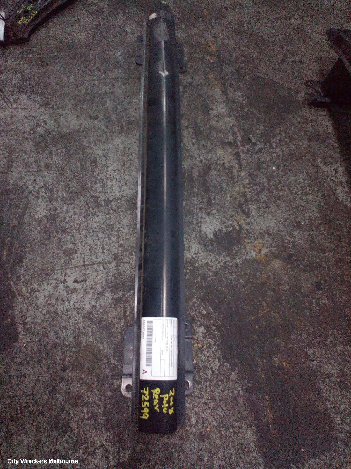 VOLKSWAGEN POLO R/BAR BRACKET/REINFO, REINFORCEMENT, 9N, 07/2002 - 04/2010