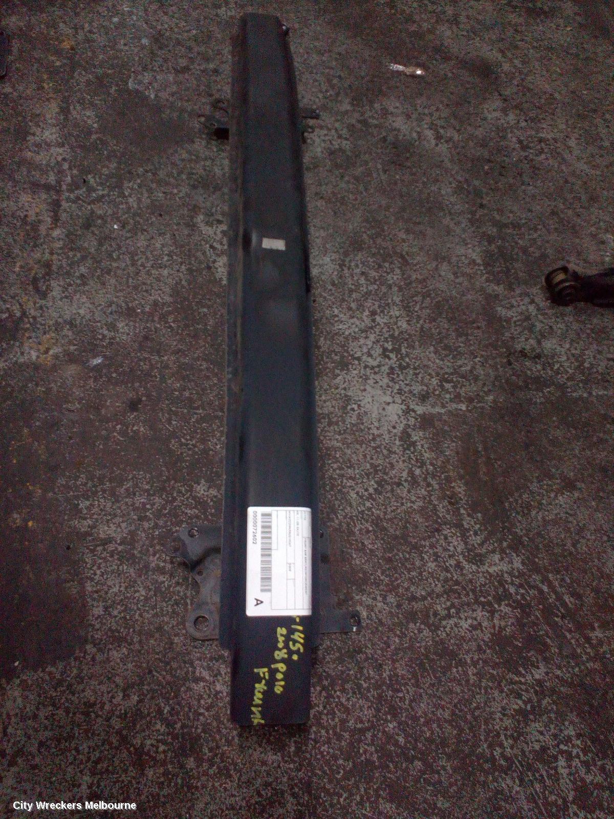 VOLKSWAGEN POLO F/BAR REINFORC/BRACK, 9N, 11/2005 - 04/2010