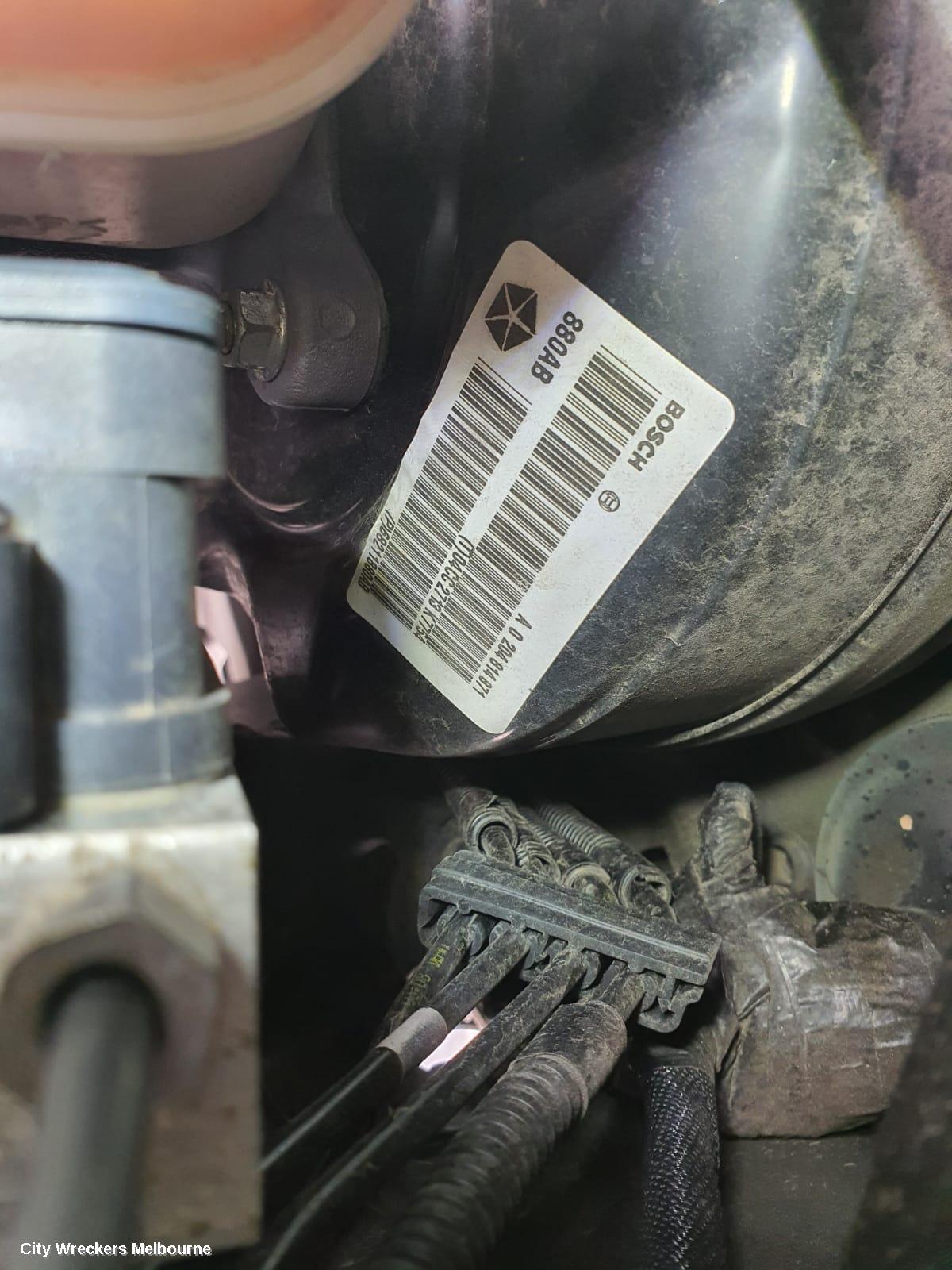 JEEP CHEROKEE MASTER CYLINDER, KL, 06/2014 - 11/2022