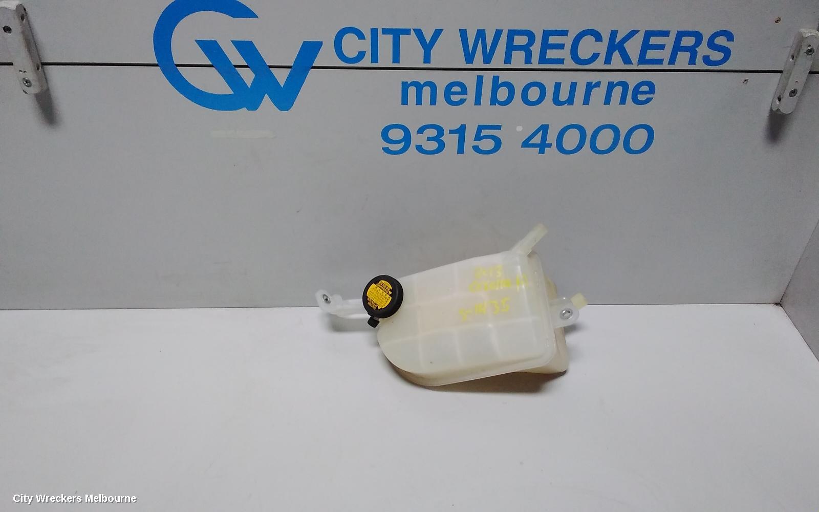 TOYOTA COROLLA OVERFLOW BOTTLE, ZRE182R, 10/2012 - 06/2018
