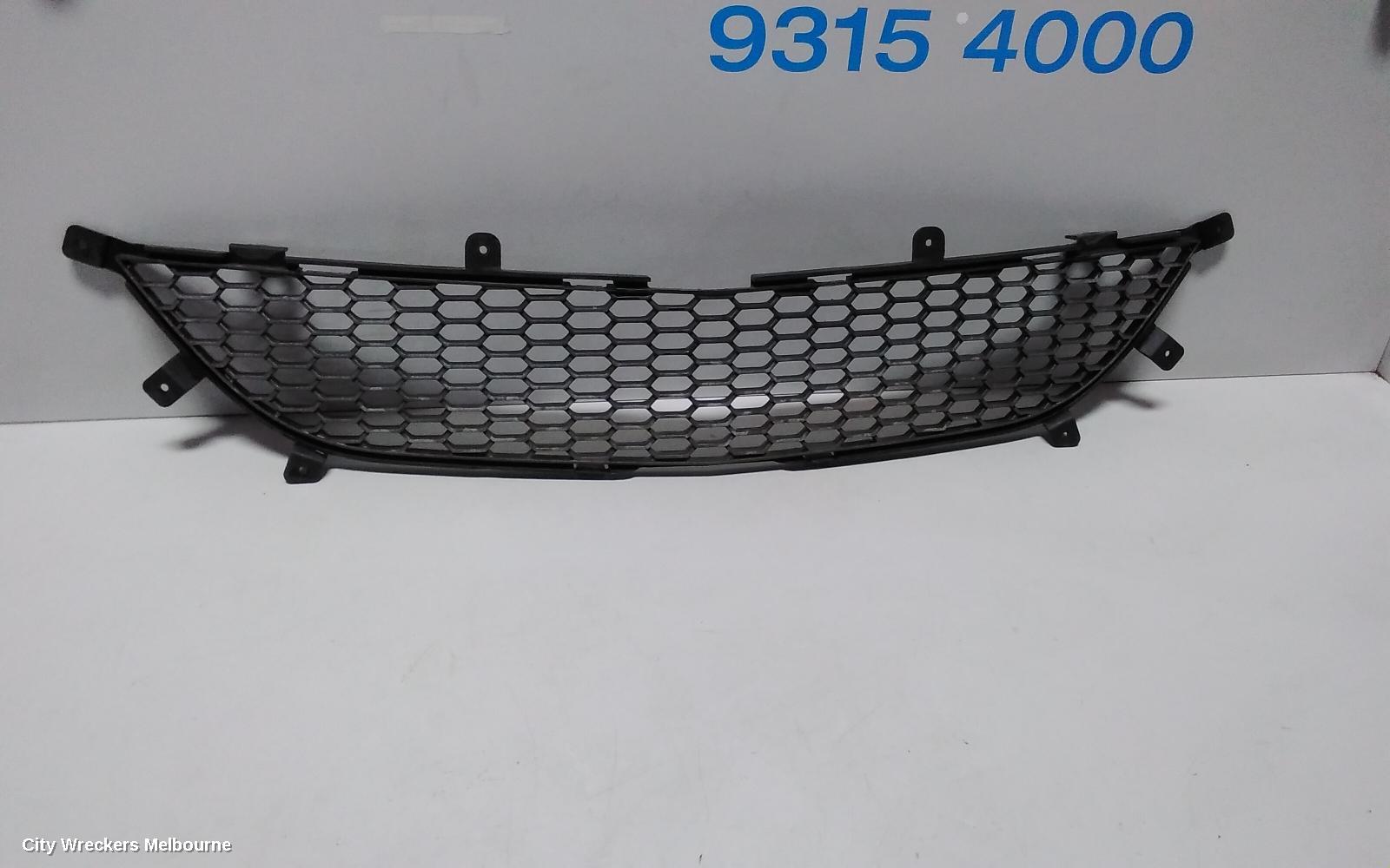 HOLDEN BARINA GRILLE, BUMPER GRILLE, TK HATCH, 07/2008 - 12/2012