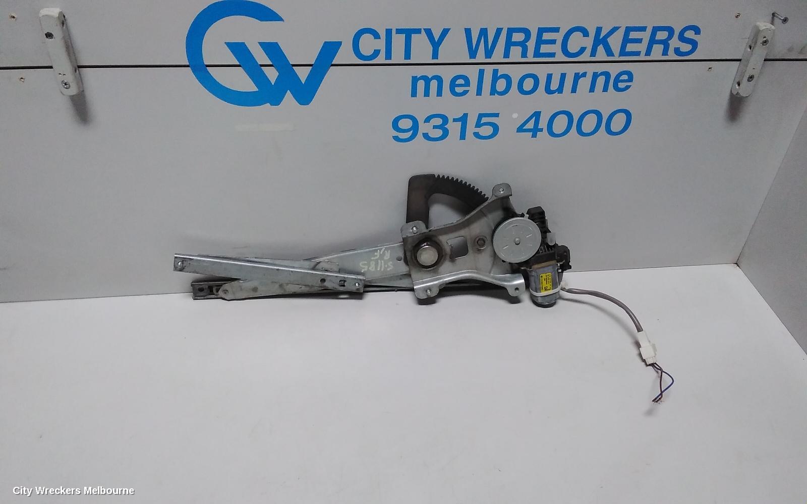 HOLDEN BARINA RIGHT FRONT WINDOW REG/MOTOR, TK, POWER, 5DR HATCH, 12/2005 - 12/2012